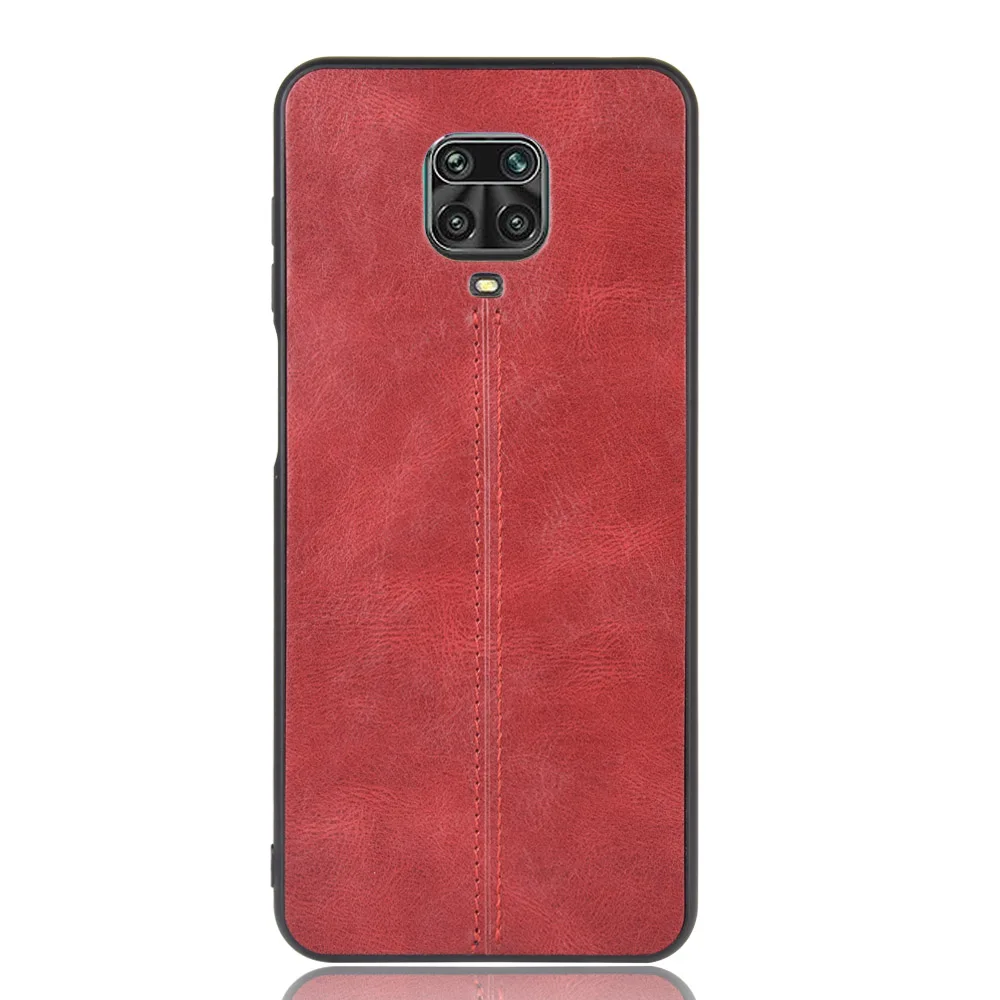 Чехол для Xiaomi Redmi Note 9S note 9 S чехол из телячьей кожи с мягкими краями искусственной
