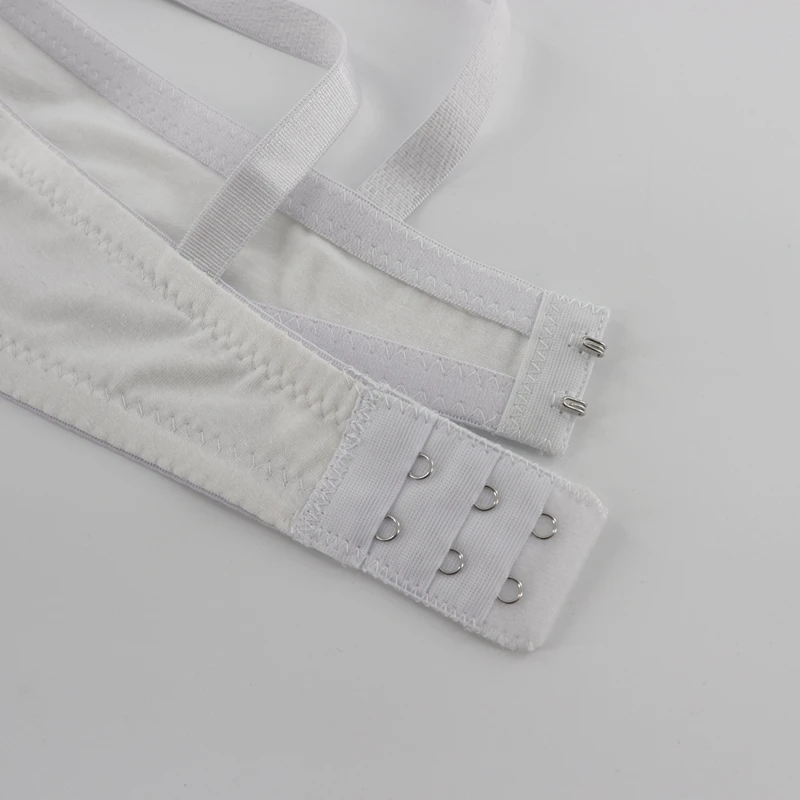 Женский бюстгальтер на бретельках PariFairy хлопковый однотонный тонких с пуш-ап 3