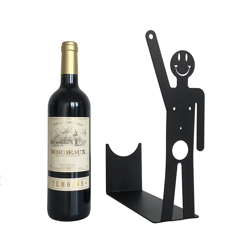 

Новинка 2022, Настольная стойка для красного вина, независимая декоративная стойка для винных бутылок от имени стойки для вина, столешница в п...