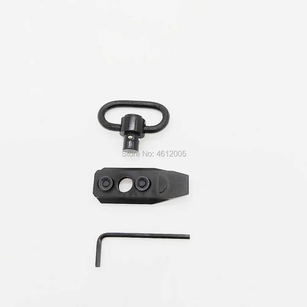 Черный тактический KeyMod Rail Attachment QD Sling Поворотный Базовый адаптер KeyMod модульный