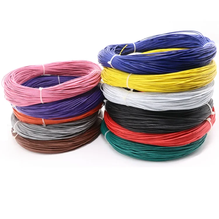 Изолированный электропровод из ПВХ UL1007 20AWG внешний диаметр 1 8 мм медный
