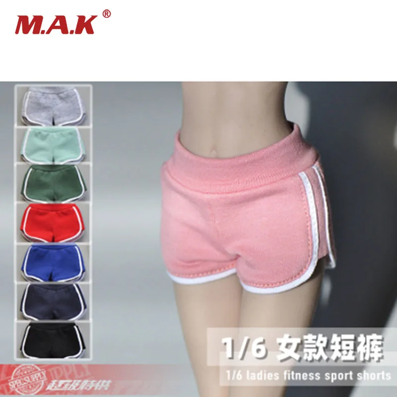 

1/6 солдатские спортивные шорты, штаны для йоги, пластиковые боди, трикотажные модели, аксессуары, одежда, fit12 дюймов, Женская фигурка тела