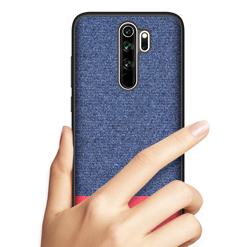 Чехол для Xiaomi Redmi Note 8 Pro противоударный мягкий силиконовый чехол из ткани Mi 9T K30 K20 9