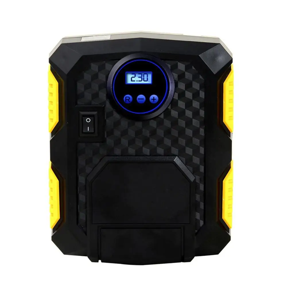 

12V Portable Emergency Digital Pointer Car Air Pump With Light Tire Air Pump Intelligent Digital Display Car Air Pump