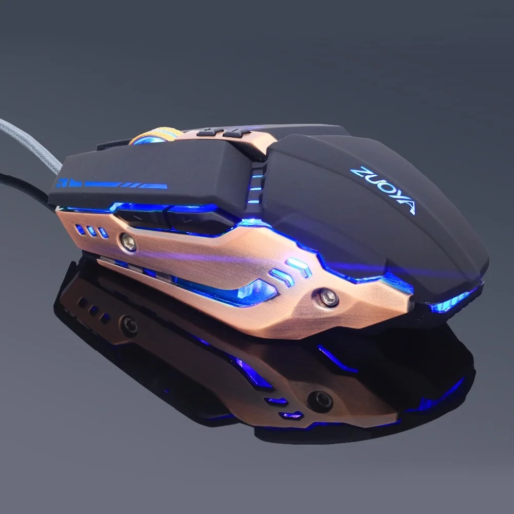 Игровая мышь Проводная Механическая перезаряжаемая эргономичная компьютерная 8D
