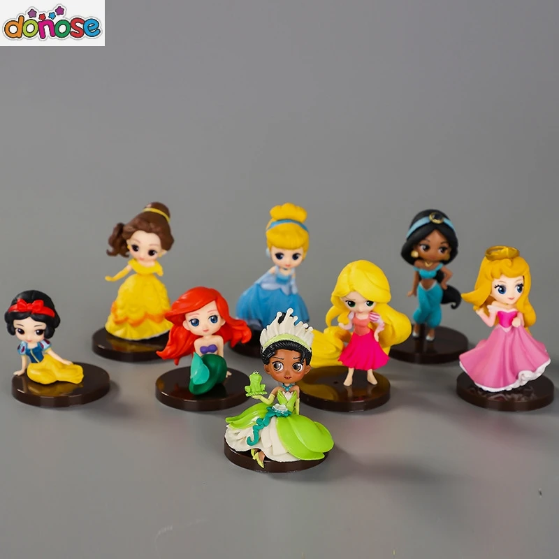 Принцесса торт Топпер Белоснежка Алиса Русалка фигурка украшение маленькая
