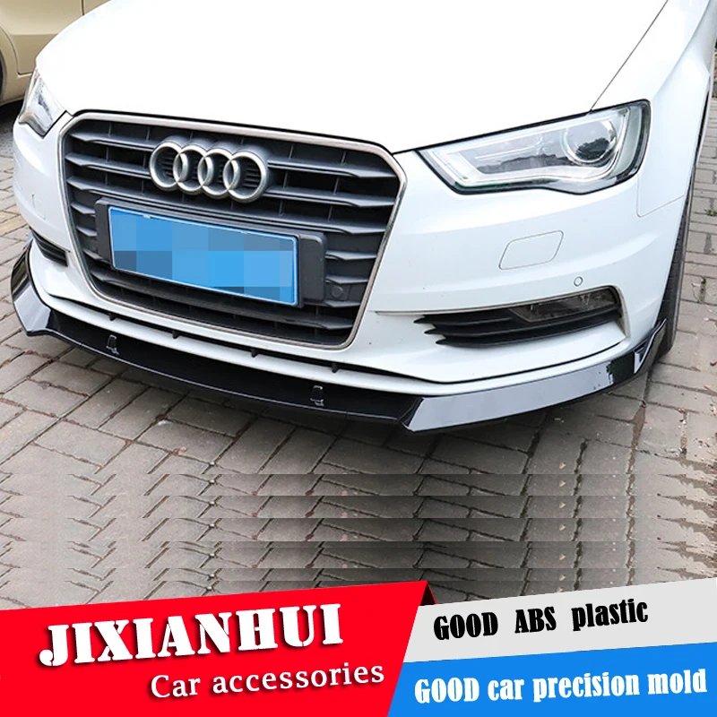 Задний спойлер для Audi A3 2016-2018 задний ABS диффузор переднего бампера | Автомобили и