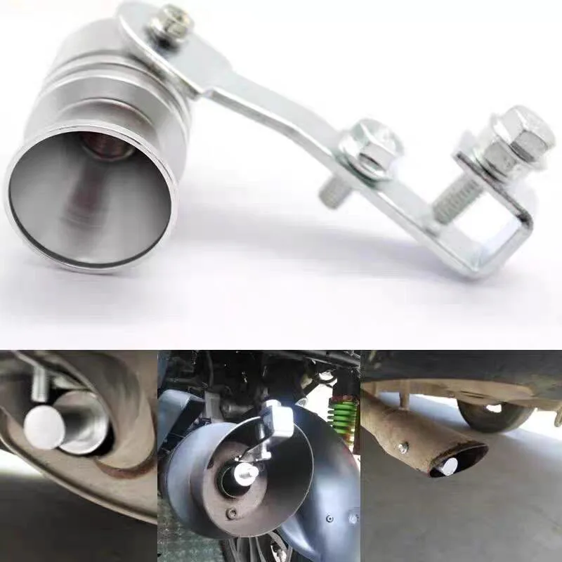 Universal Auto Turbo Sound Whistle Muffler Exhaust Pipe Accessories For Nissan Qashqai Juke X-trail Note Tiida Lexus gx460 | Автомобили и