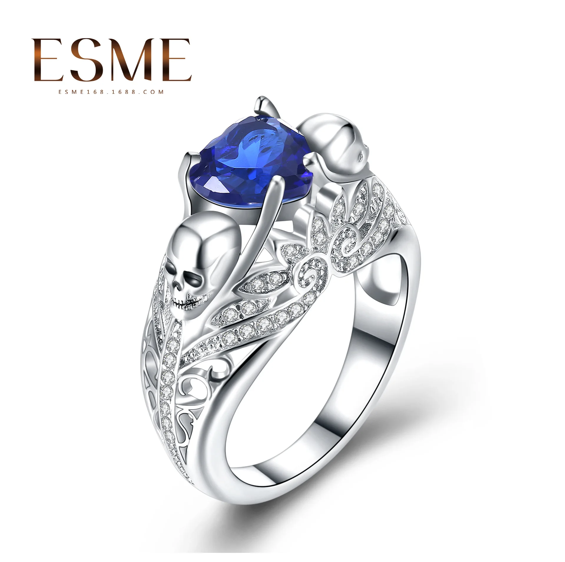 Шаньтоу в форме сердца циркониевое серебряное кольцо женское модное ювелирное