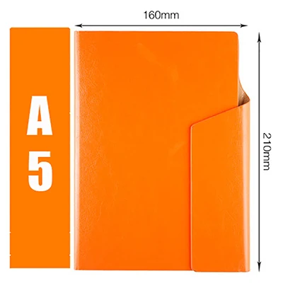 A5 Include pen Мягкий кожаный A5 горизонтальный Coverpad милый планировщик на неделю планировщик для путешественников простой блокнот для студентов школы Suplies - Цвет: A5 Include pen
