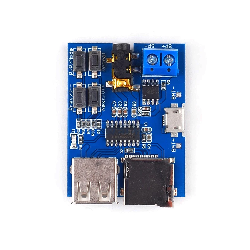 MP3 Lossless декодирующая плата Arduino динамик DIY усилитель комплект аудио плеер декодер модуль с TF картой U диск