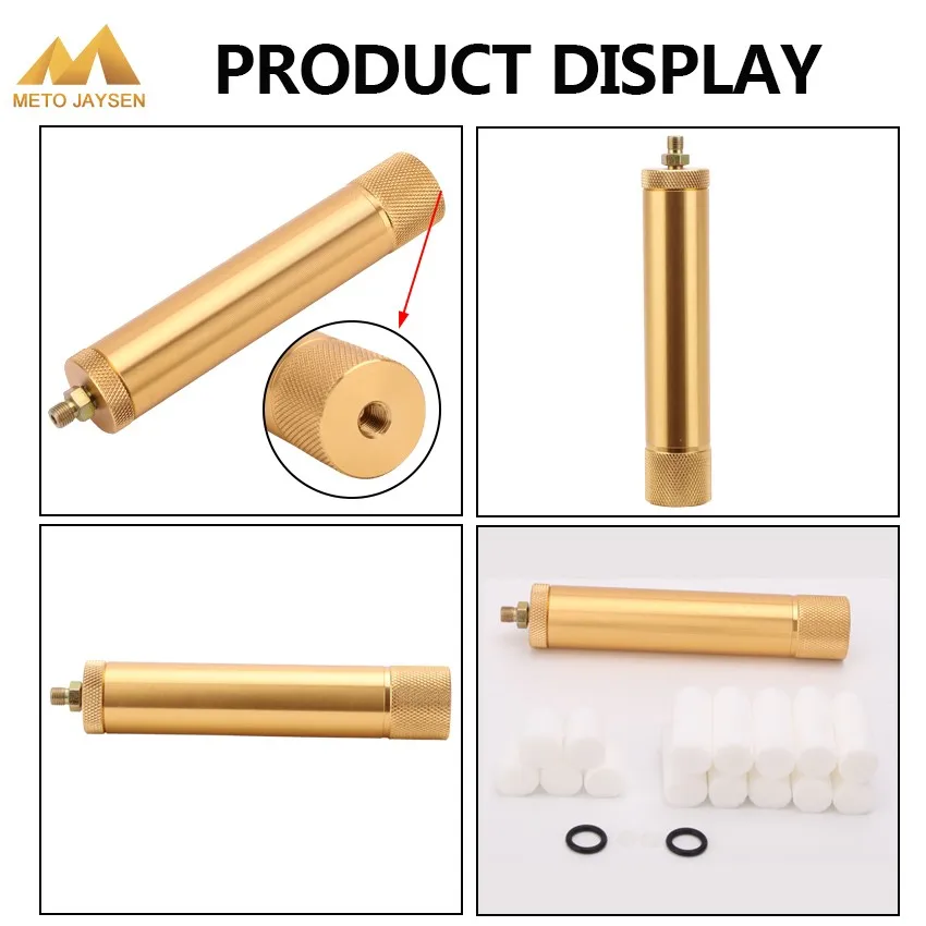 PCP Пейнтбол Airforce высокого давления ручной насос фильтр 40 МПа 180 мм длиной M10x1