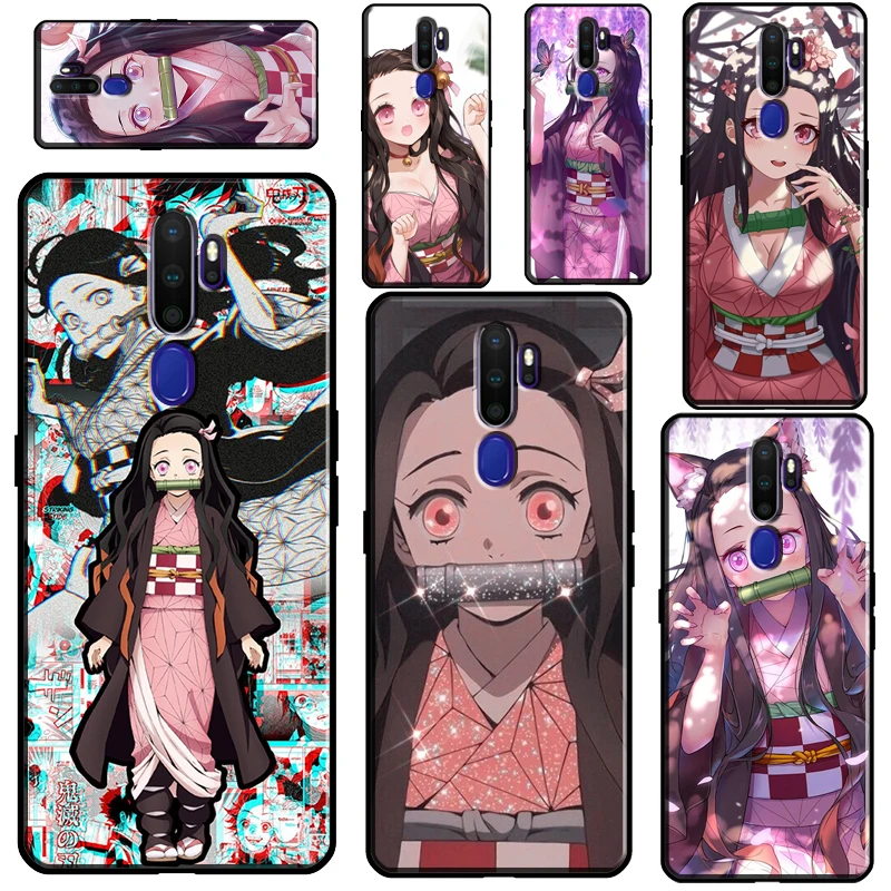 

Demon Slayer Nezuko Anime Case For OPPO A15 A83 A91 A93 A52 A72 A31 A53 A5 A9 2020 A1K A3S A5S F5 F7 Find X2 X3 Pro
