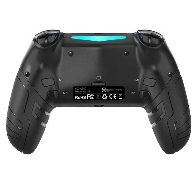 

Ipega Bluetooth Gamepad for PS4 and PC Six-Axis Wireless Controller with Headphone Jack Touchpad Programmable Back Button