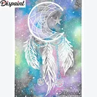 Dispaint квадратнаякруглая дрель 5D DIY Алмазная картина 