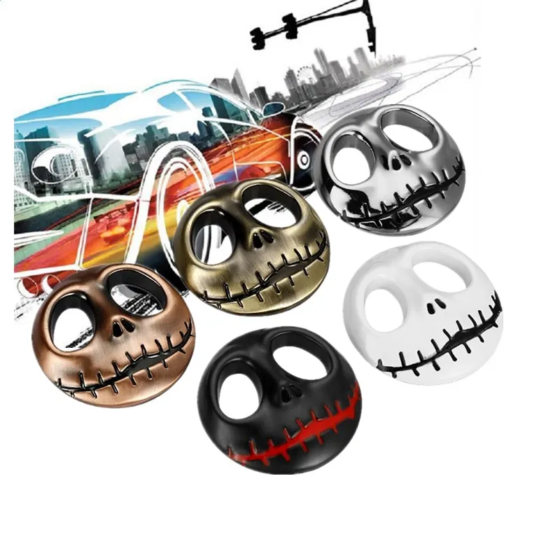 Подарок на Хэллоуин 3D наклейка в виде черепа Карателя и автомобиль металлическая