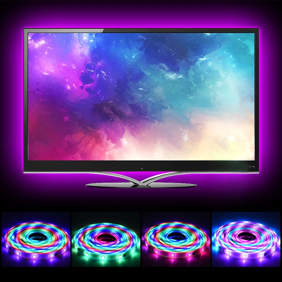 Светодиодная лента 2811 5050 RGB 12 В WS2811 IC 30 светодиодов/м пикселей программируемый
