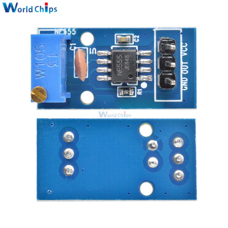 Модуль генератора частоты импульса NE555 регулируемый резистор для Arduino Smart Car