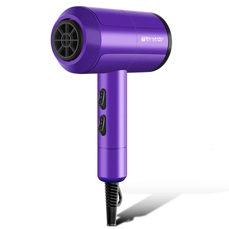Бытовой фен для волос электрический с анионами салона красоты без травм