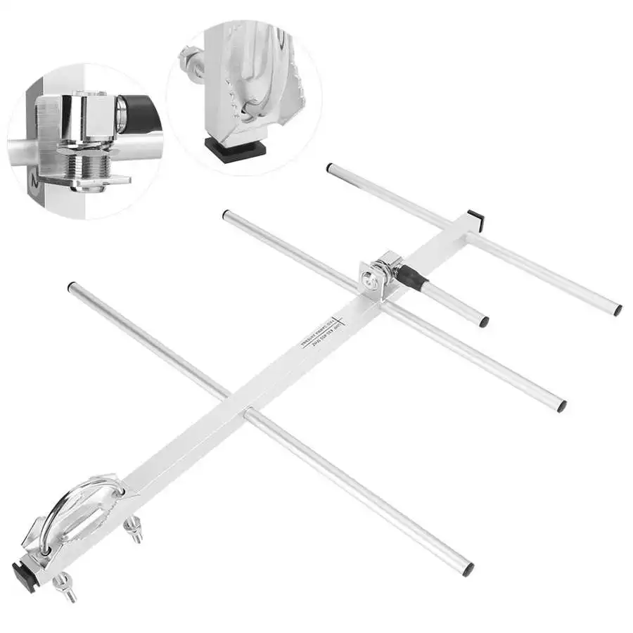 transmitter audio receiver Portable Car Transceiver High‑Gain 7DBd Antenna for Radio UHF | Электроника