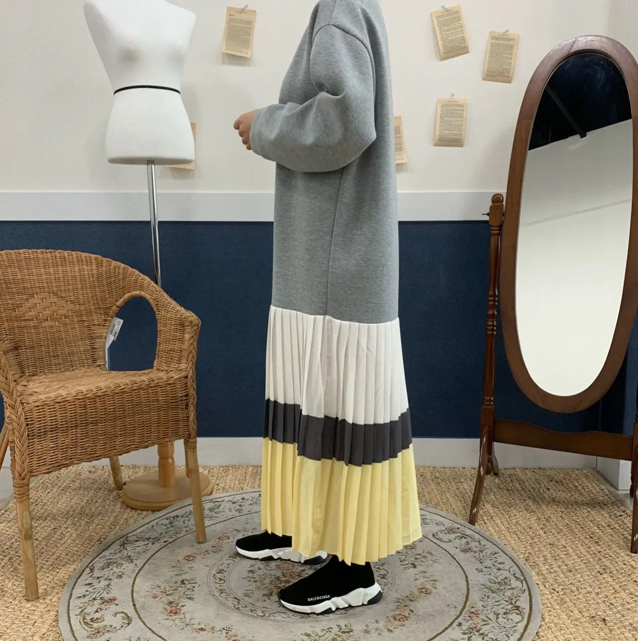 RUGOD Chic зима женское платье элегантный сплошной круглый вырез горловины прямые дамские платья свободного покроя vestido модное Утепленное зимнее платье