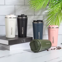 portable insulated coffee cup environmental protection vacuum double layer anti scalding travel cup 304 stainless steel gift