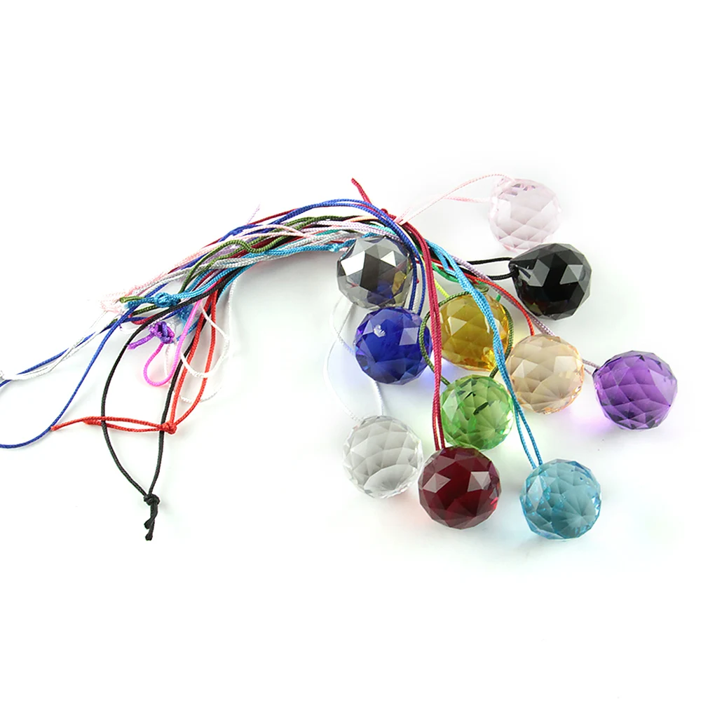 50 шт. разноцветные подвесные люстры с гранеными шариками | Лампы и освещение