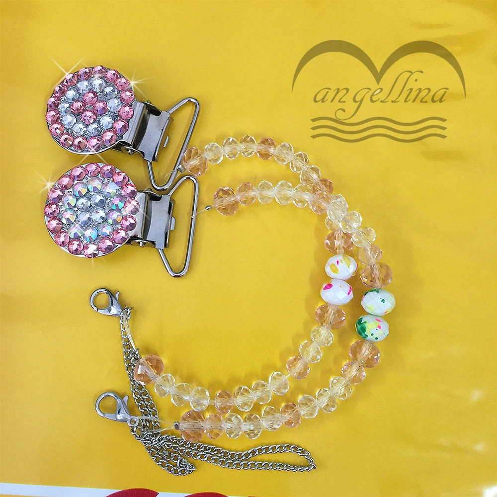 Цепочка пустышка для малышей шикарные соски заколки пустышки Ортодонтическая BPA