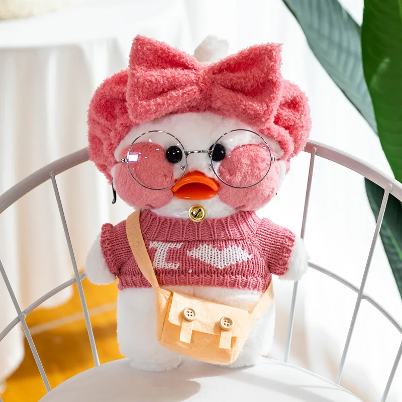 

Zqswkl 30cm cute yellow duck kawaii plush toy children's gift soft toy children stuffed toys for girls birthday gift free ship