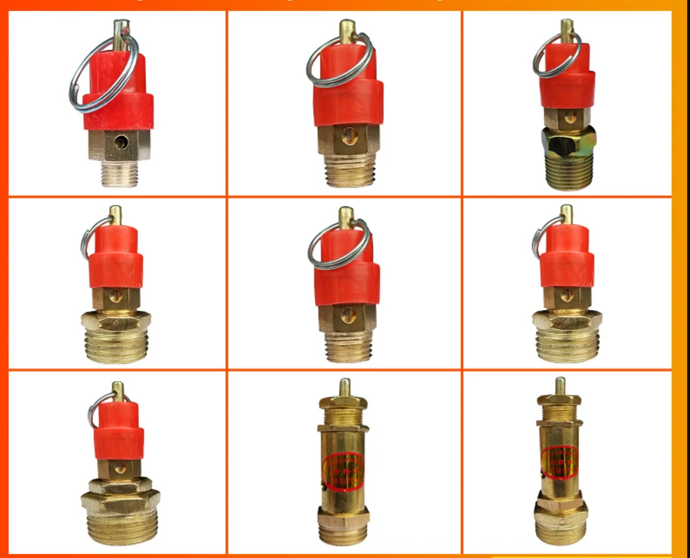 Safety Release Relief Valve Connector Air Gas Pressure Relief Regulator 1kg 3kg 5kg 10kg 15kg 1/8