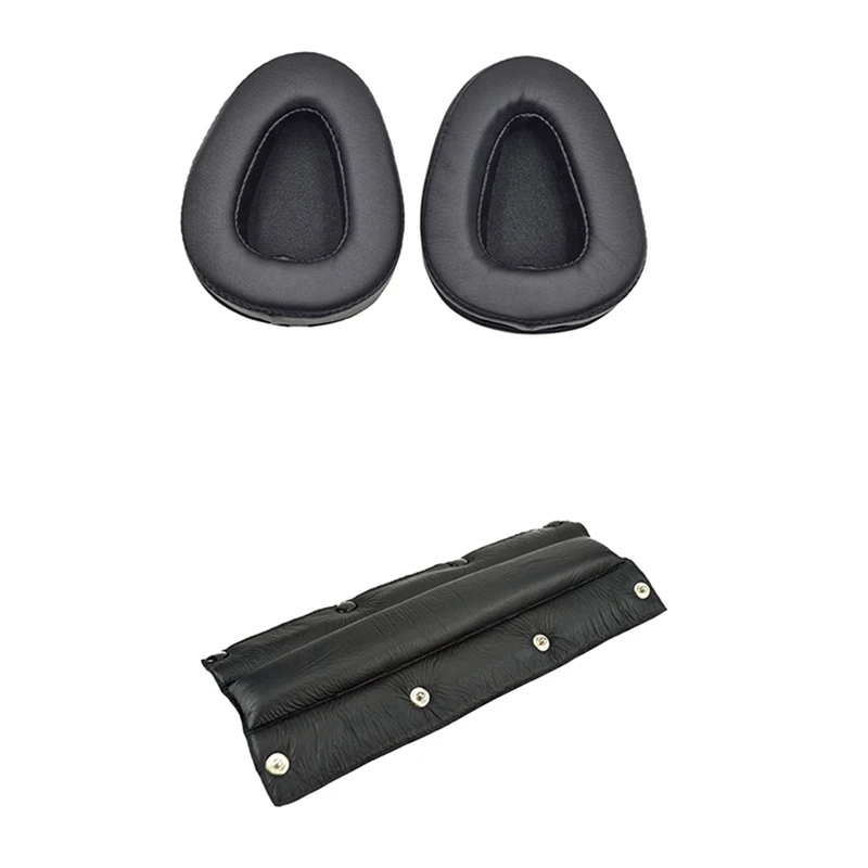

Cushion Ear Pads Pillow For Skullcandy AVIATOR 2.0 & Headband Comfort Cushion Pad With Snap Locks Fit Beyerdynamic DT440