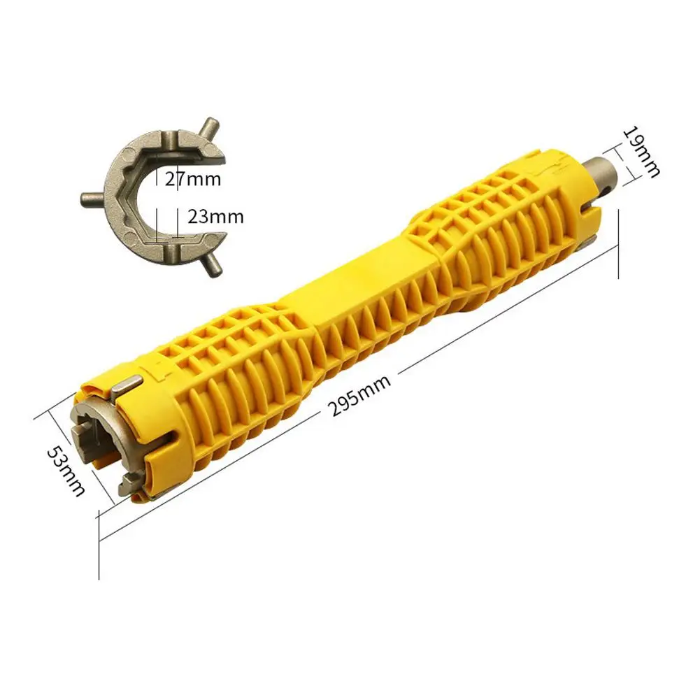 Многоцелевой кран и мойка установщик гаечный ключ с противоскользящей ручкой