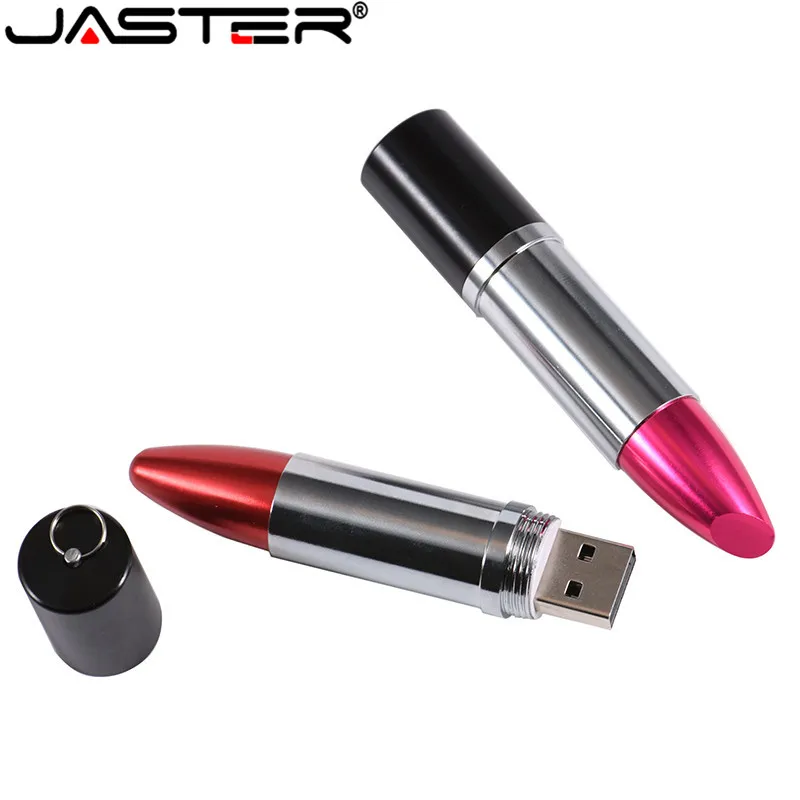 JASTER Красивая Девочка Рождественский подарок помада 8 ГБ 16 32 USB 2 0
