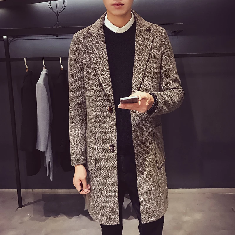 Новые деловые повседневные мужские/мужские куртки премиум класса на осень/зиму