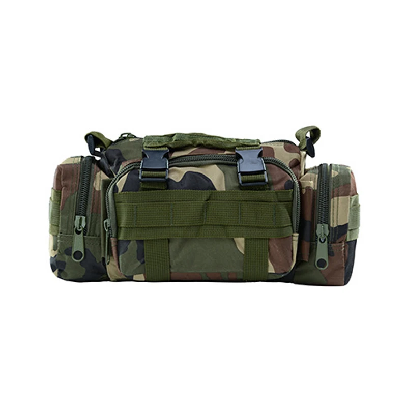 Jungle Camouflage 3 способа многофункциональная тактическая поясная сумка Военная армейская Сумка-Слинг Molle Mochila для альпинизма, пешего туризма, велоспорта - Цвет: Jungle Camouflage
