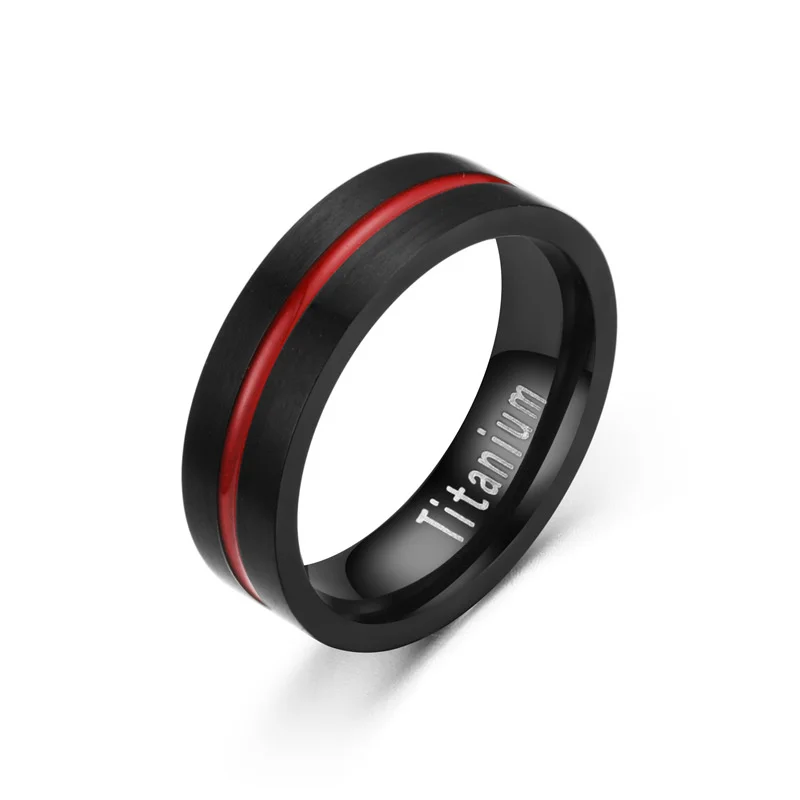 

New Brand Jewellery New Titanium Steel Color Men's Black Stainless Steel Fashion Couple Girl Ring Wedding for Girls