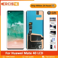 original 6 5 amoled for huawei mate 40 lcd display touch screen digitizer assembly repair parts for huawei mate40 oce an10