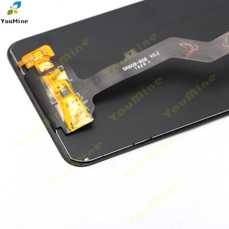Черный ЖК дисплей 6 01 дюйма для ZTE Blade A7 2019 сенсорный экран дигитайзер датчик в