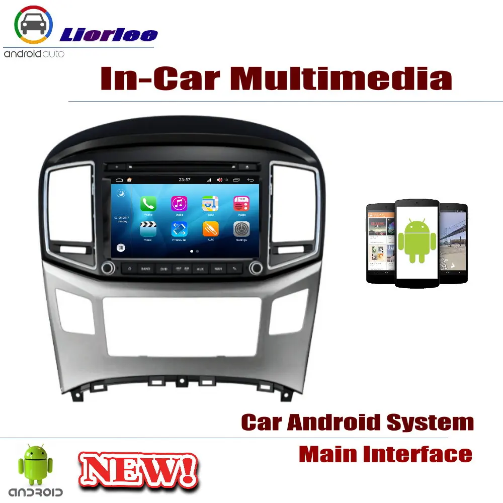 Для Hyundai H1 H-1 Huiyi 2016-2019 автомобильный dvd-плеер на основе Android IPS ЖК-экран GPS