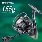 Катушка спиннинговая TSURINOYA 800 1000S, 155 г, для ловли форели