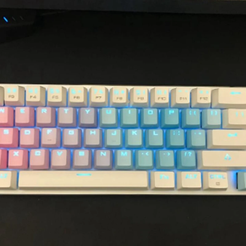 

37 Keys PBT Keycaps Backlit Double Injection-Color Keycap Set for Mechanical Keyboard