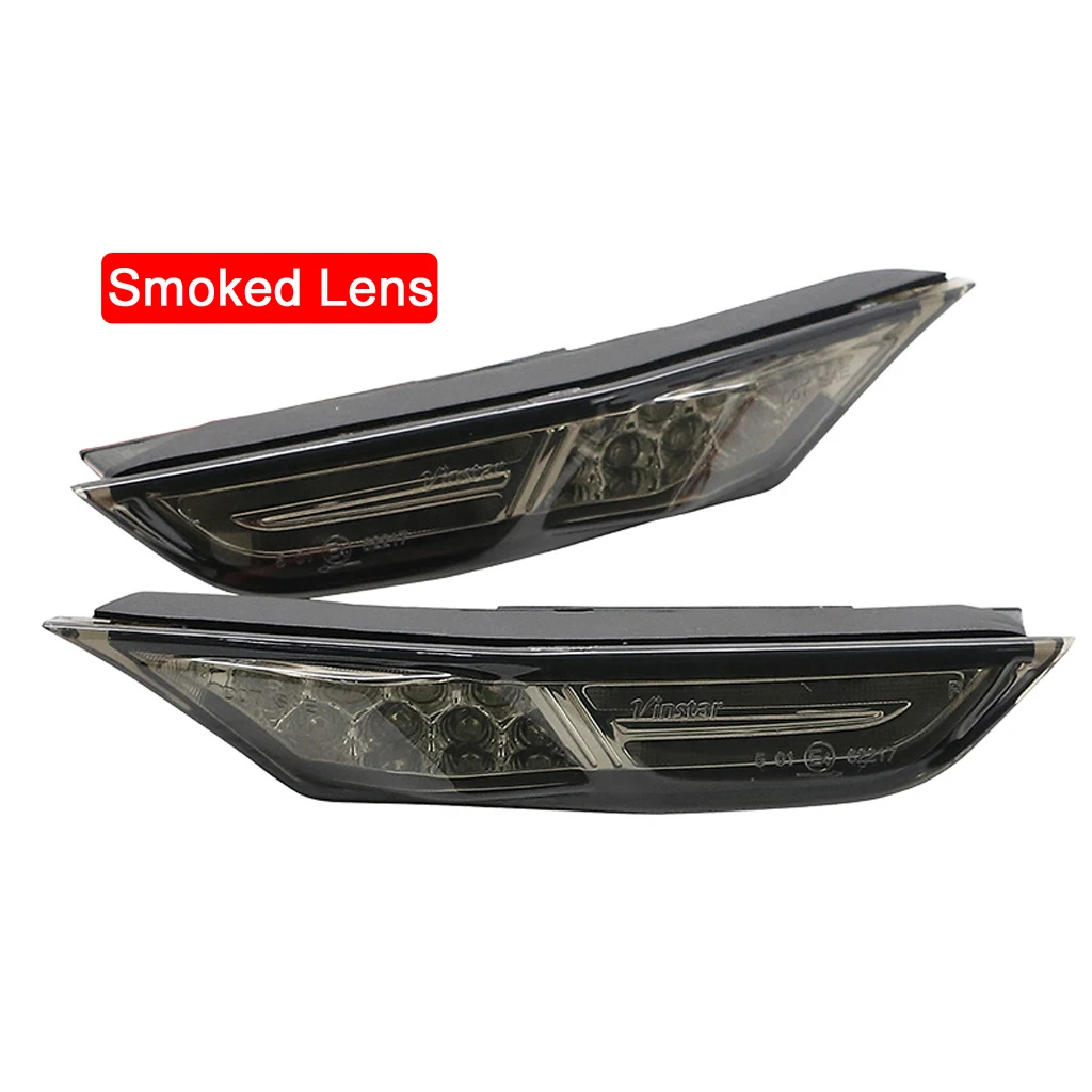 2 шт. без ошибок в 1 Передний фонарь Янтарный указатель поворота Белый DRL ходовая