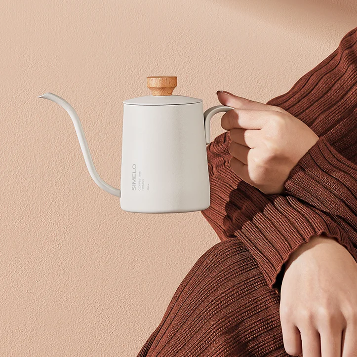 

Home Percolator Coffee Pot Long Narrow Spout Kettle Gooseneck Stainless Steel Cafetera Expreso Kitchen Accessories ED50KH