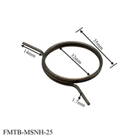 flat wire door lock handle spring coil various styles