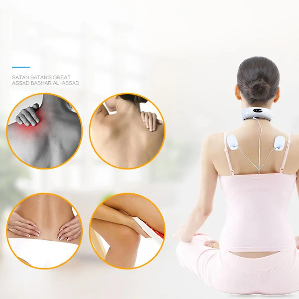 

Smart Electric Shoulder Neck Massager Pain Relief Tool Health Care Relaxation Instrument Back Massager Vertebra Physiotherapy