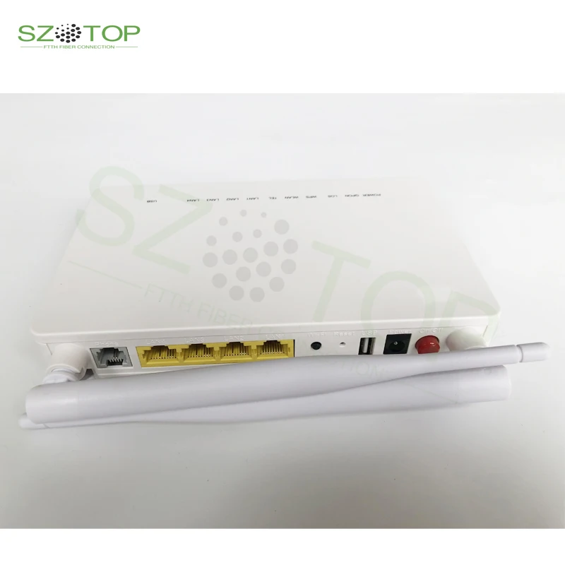 

Оригинальный ZTE F660 V8.0 GPON ONU SC UPC интерфейс с 1GE + 3FE + USB + TEL + Wifi Внешний антенный маршрутизатор, английская версия, без коробки