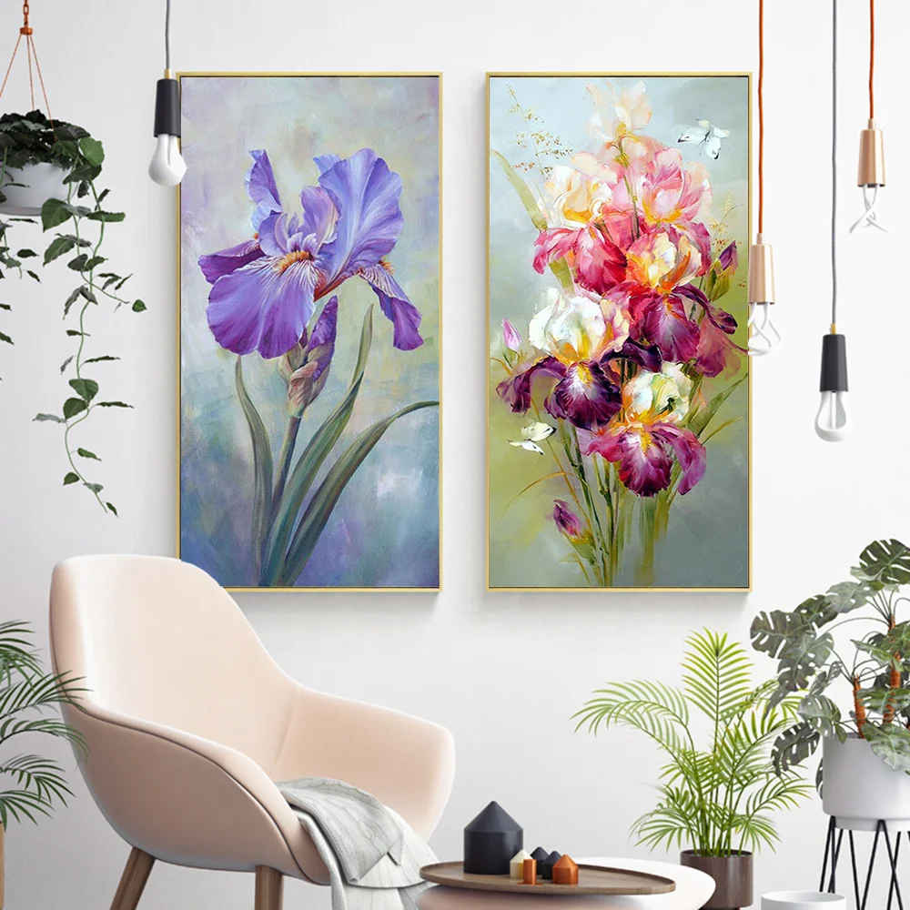 

KAMY YI Flowers Beautiful Diamond Painting Diamond Inlaid Cross Stitch 3D Image Embroidery Mosaic For Home Decoration Gift