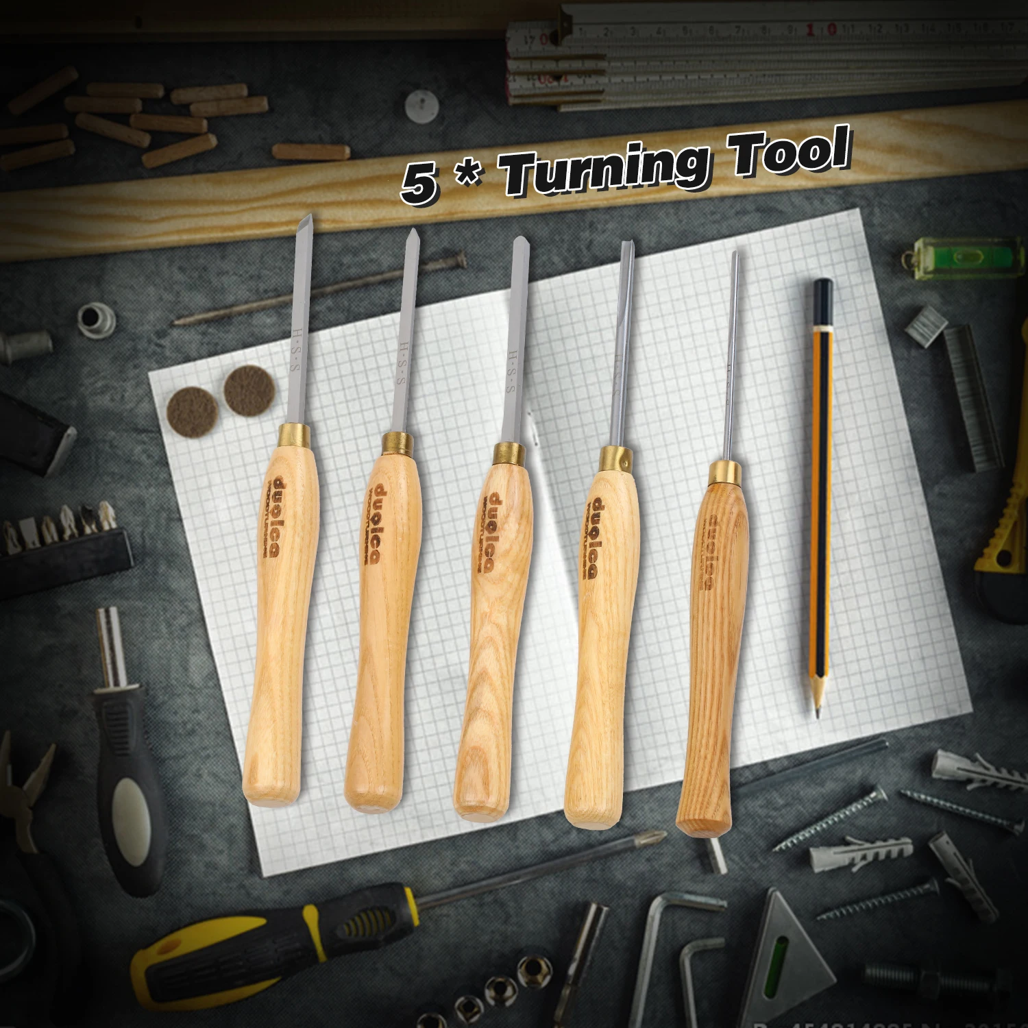 5 шт. деревообрабатывающий токарный инструмент токарные инструменты