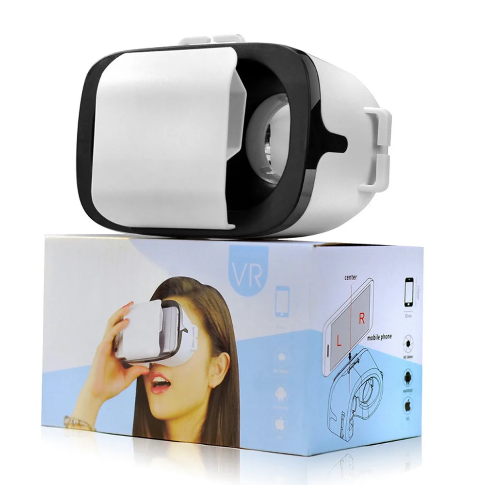 Портативные 360 игровые Очки виртуальной реальности 3D Ar 1080p игровой шлем VR 2G + 4 Гб