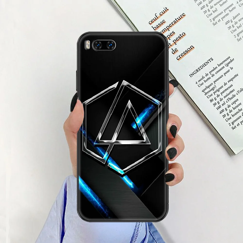 

Linkins Rock And Park Phone case For Xiaomi Mi Max Note 3 A2 A3 8 9 9T 10 Lite Pro Ultra black art shell 3D funda soft back